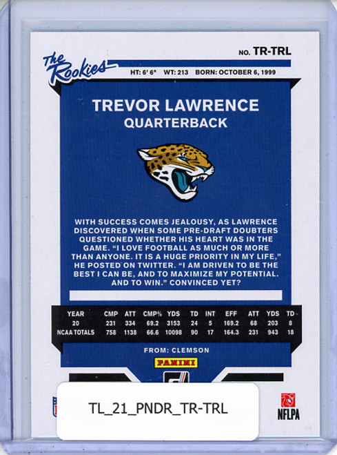 Trevor Lawrence 2021 Donruss, The Rookies #TR-TRL