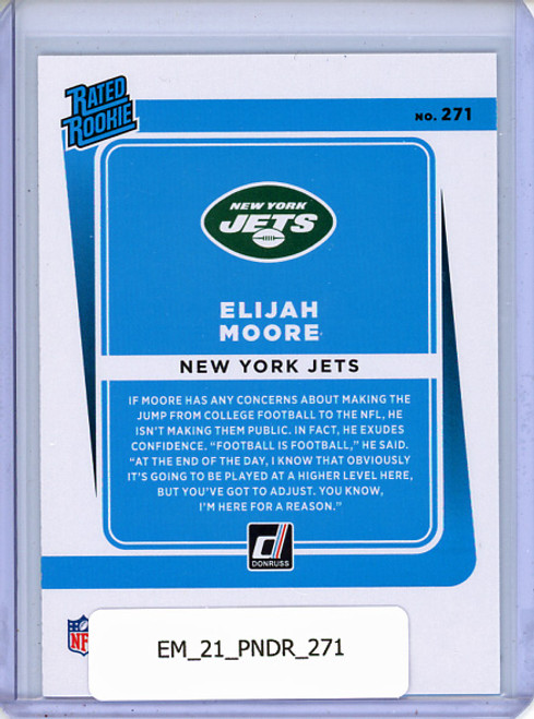 Elijah Moore 2021 Donruss #271