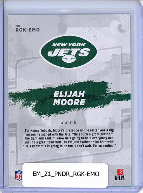 Elijah Moore 2021 Donruss, Rookie Gridiron Kings #RGK-EMO