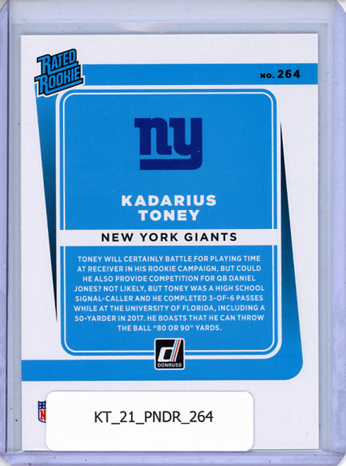 Kadarius Toney 2021 Donruss #264