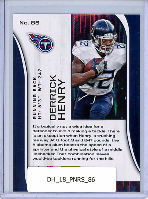 Derrick Henry 2018 Rookies & Stars #86