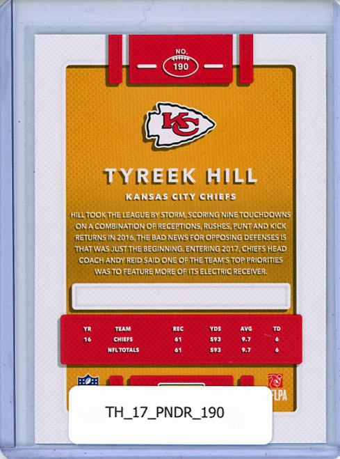 Tyreek Hill 2017 Donruss #190