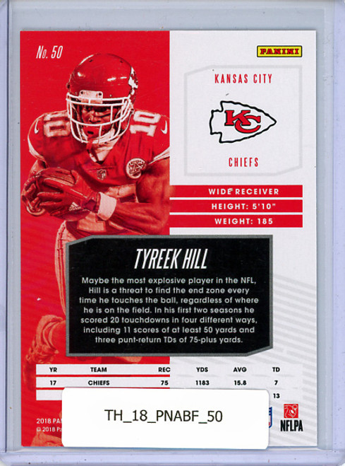 Tyreek Hill 2018 Absolute #50