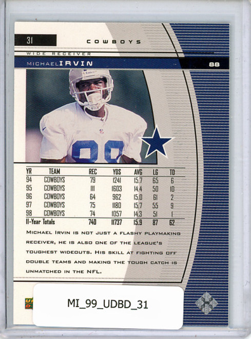 Michael Irvin 1999 Black Diamond #31