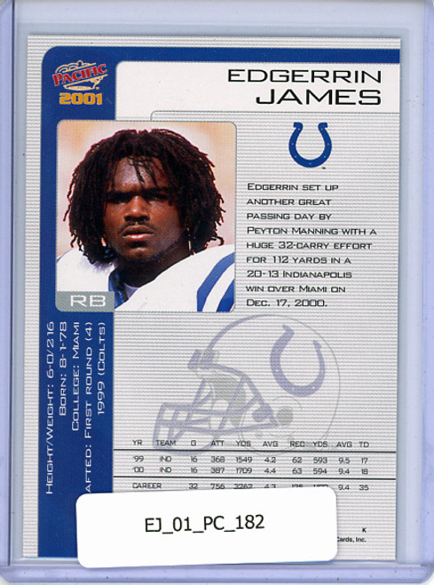 Edgerrin James 2001 Pacific #182