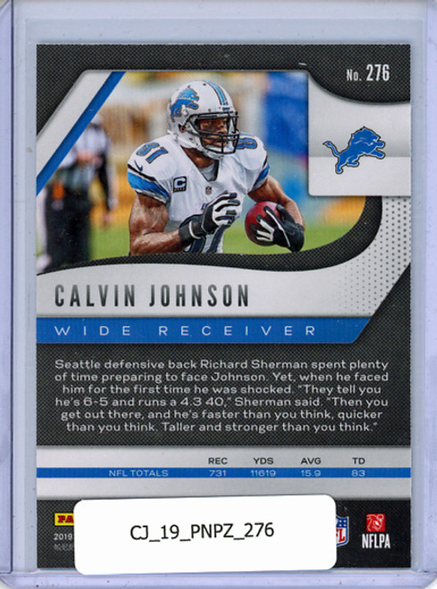 Calvin Johnson 2019 Prizm #276