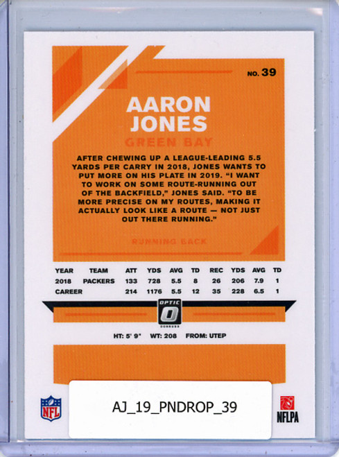 Aaron Jones 2019 Donruss Optic #39