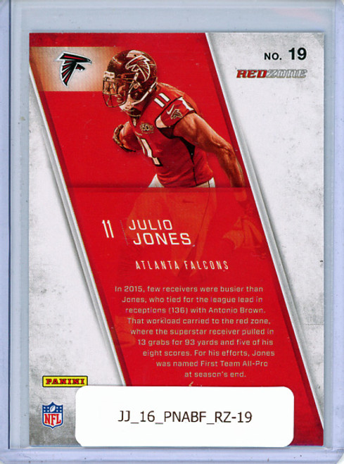 Julio Jones 2016 Absolute, Red Zone #19