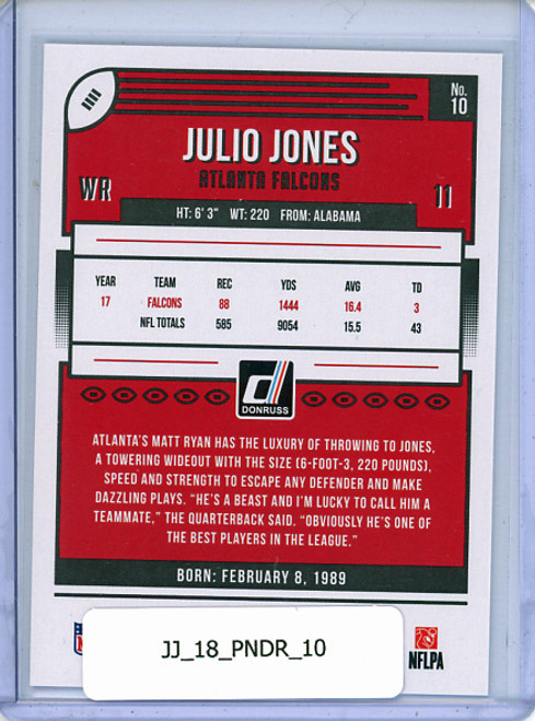 Julio Jones 2018 Donruss #10