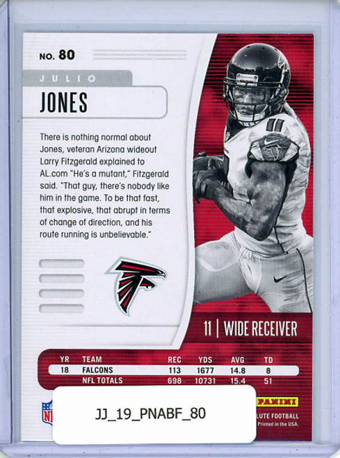 Julio Jones 2019 Absolute #80