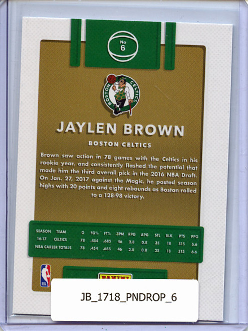 Jaylen Brown 2017-18 Donruss Optic #6