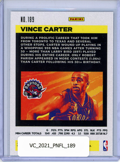 Vince Carter 2020-21 Flux #189