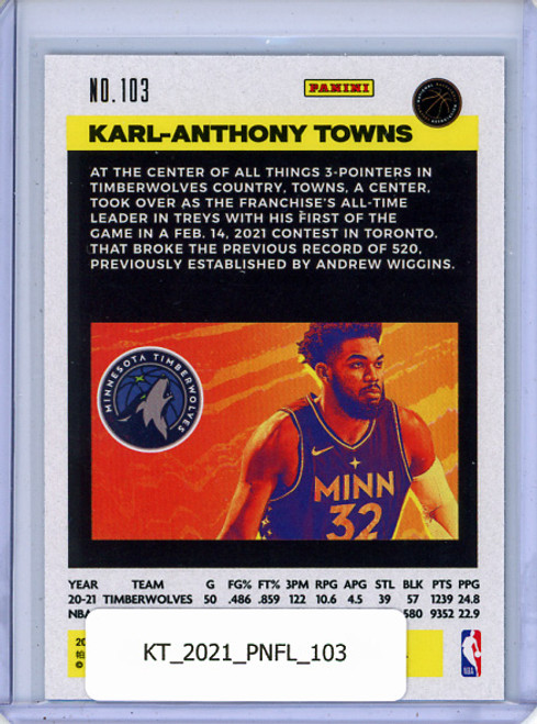 Karl-Anthony Towns 2020-21 Flux #103