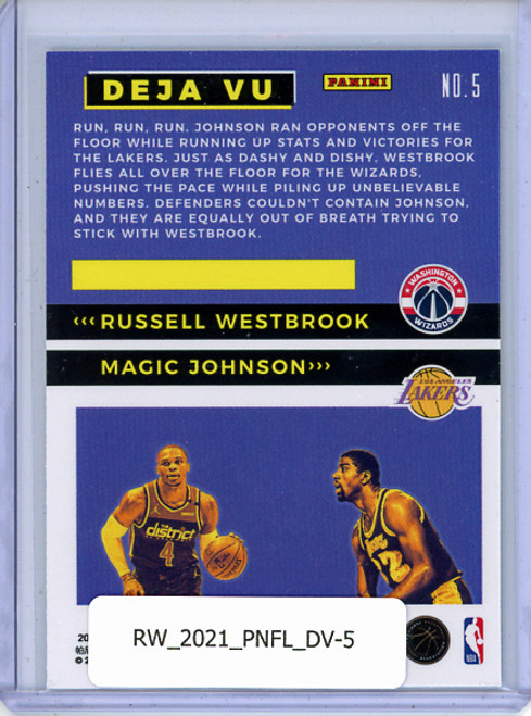 Russell Westbrook, Magic Johnson 2020-21 Flux, Deja Vu #5