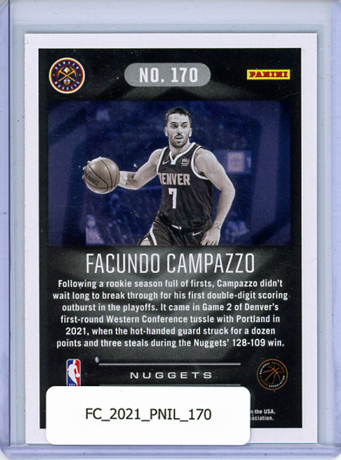 Facundo Campazzo 2020-21 Illusions #170