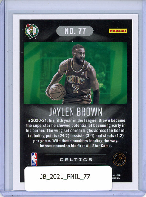 Jaylen Brown 2020-21 Illusions #77