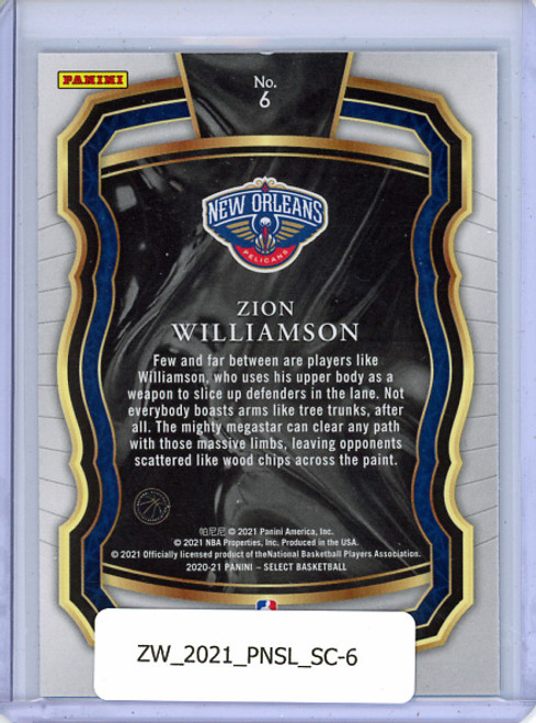 Zion Williamson 2020-21 Select, Select Company #6