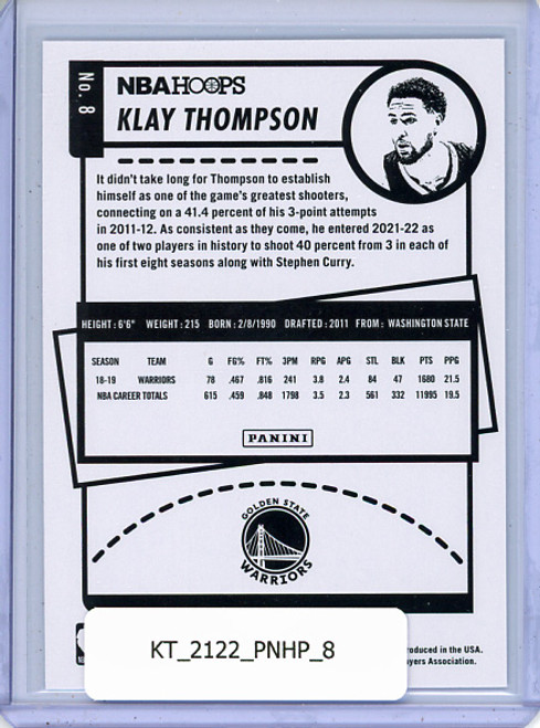 Klay Thompson 2021-22 Hoops #8