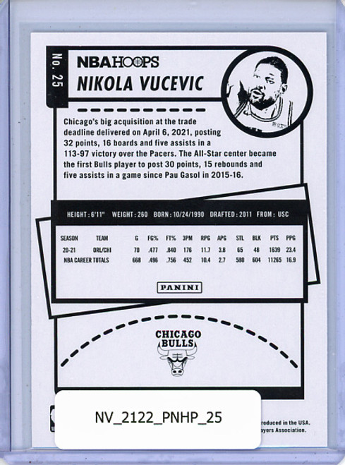 Nikola Vucevic 2021-22 Hoops #25