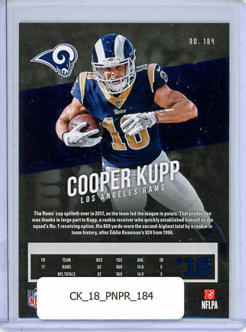 Cooper Kupp 2018 Prestige #184