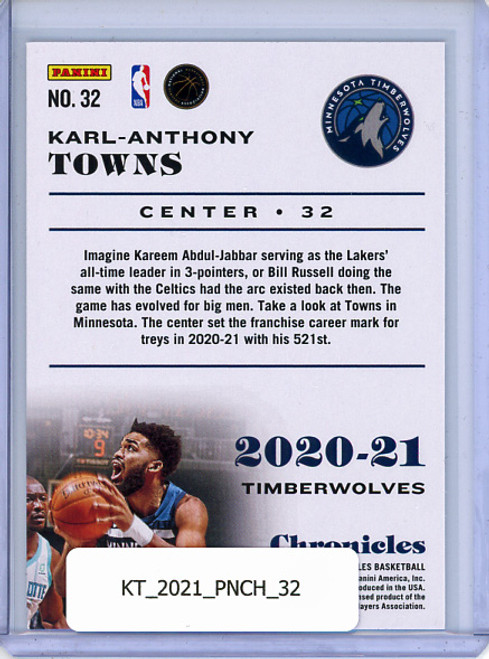 Karl-Anthony Towns 2020-21 Chronicles #32