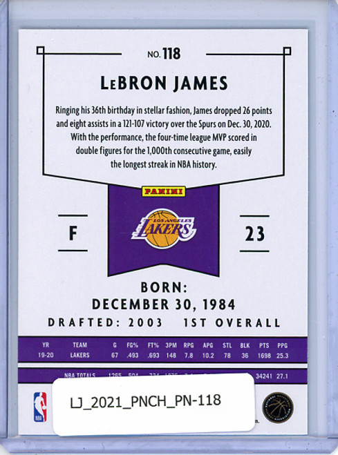 LeBron James 2020-21 Chronicles, Panini #118