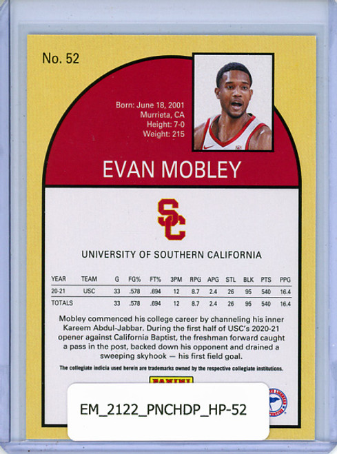 Evan Mobley 2021-22 Chronicles Draft Picks, Hoops Retro #52