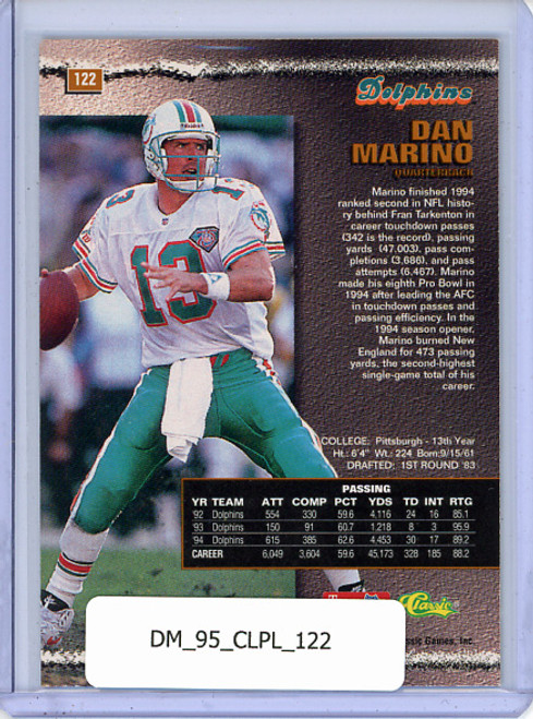 Dan Marino 1995 Pro Line #122