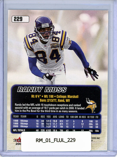 Randy Moss 2001 Ultra #229