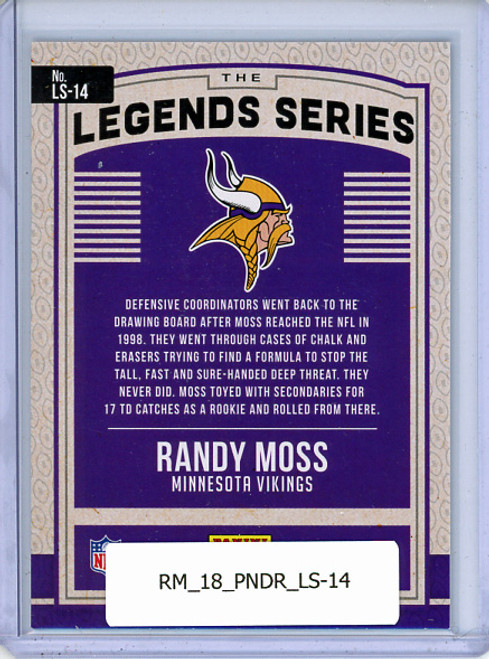 Randy Moss 2018 Donruss, Legends Series #LS-14