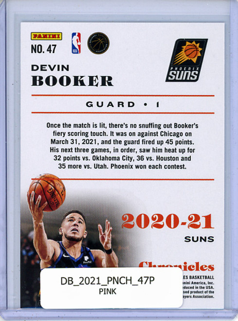 Devin Booker 2020-21 Chronicles #47 Pink