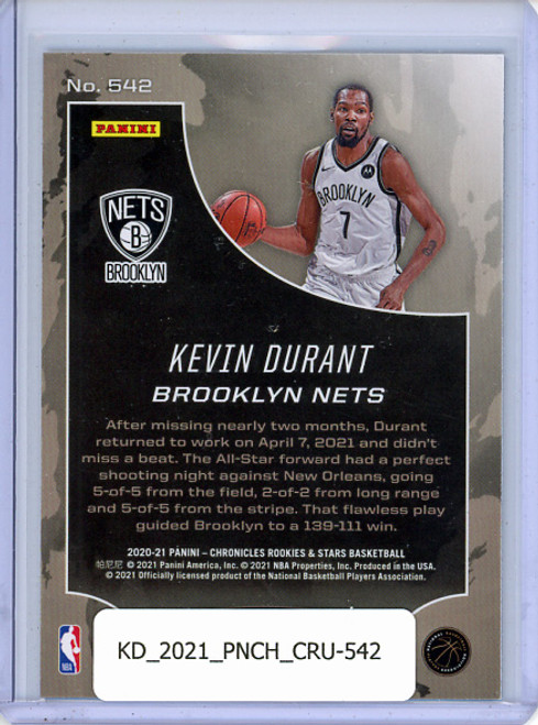Kevin Durant 2020-21 Chronicles, Crusade #542