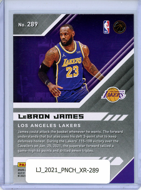 LeBron James 2020-21 Chronicles, XR #289