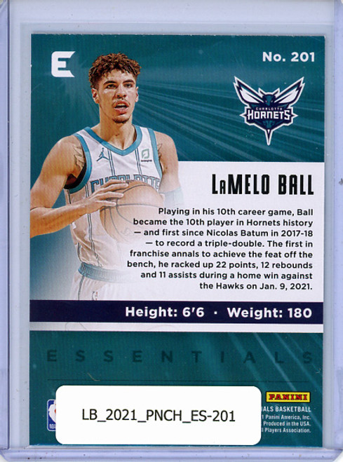 LaMelo Ball 2020-21 Chronicles, Essentials #201