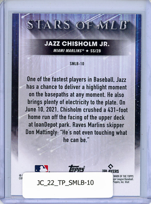 Jazz Chisholm Jr. 2022 Topps, Stars of MLB #SMLB-10