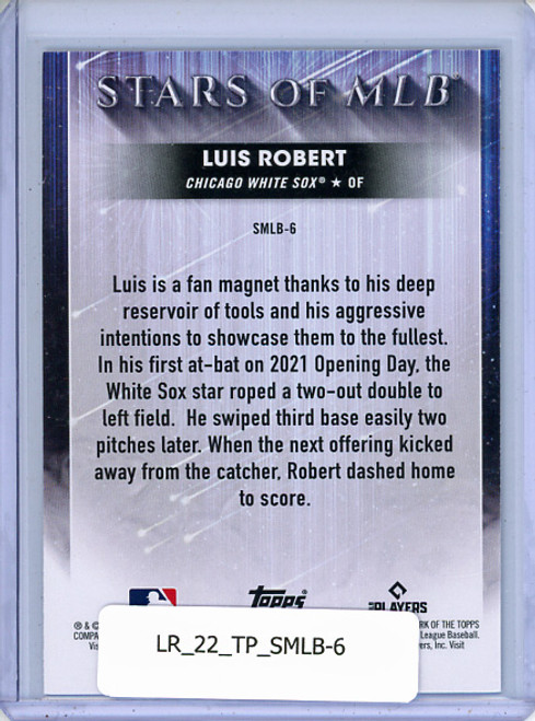 Luis Robert 2022 Topps, Stars of MLB #SMLB-6