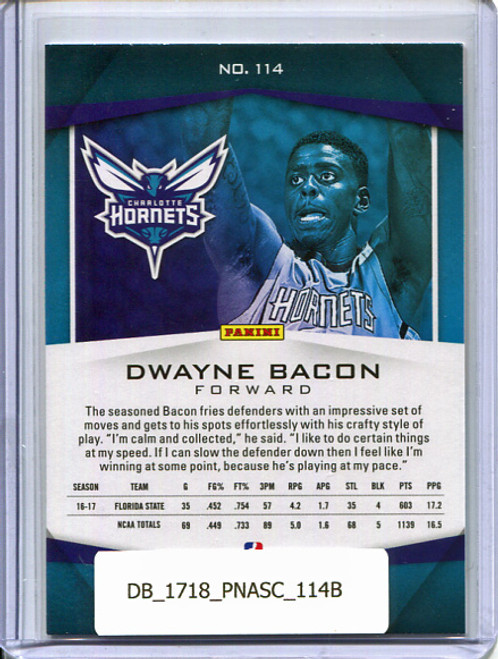 Dwayne Bacon 2017-18 Ascension #114B