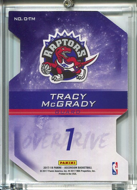 Tracy McGrady 2017-18 Ascension, Overdrive #O-TM