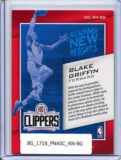 Blake Griffin 2017-18 Ascension, Reaching New Heights #RN-BG