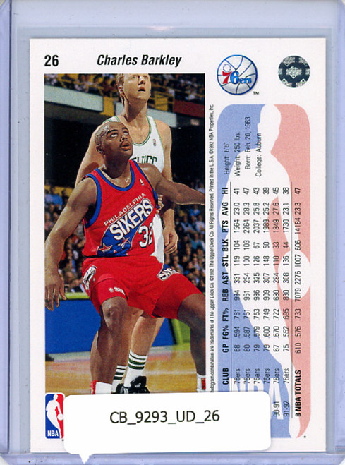 Charles Barkley 1992-93 Upper Deck #26