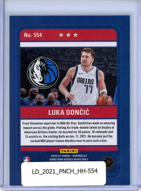 Luka Doncic 2020-21 Chronicles, Hometown Heroes #554