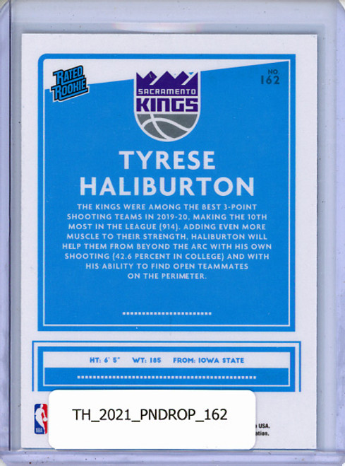 Tyrese Haliburton 2020-21 Donruss Optic #162