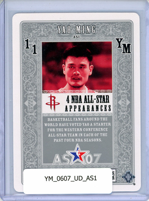 Yao Ming 2006-07 Upper Deck, All-Star Game #AS1