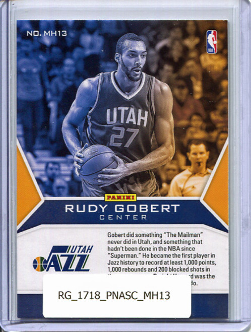 Rudy Gobert 2017-18 Ascension, Making History #MH13