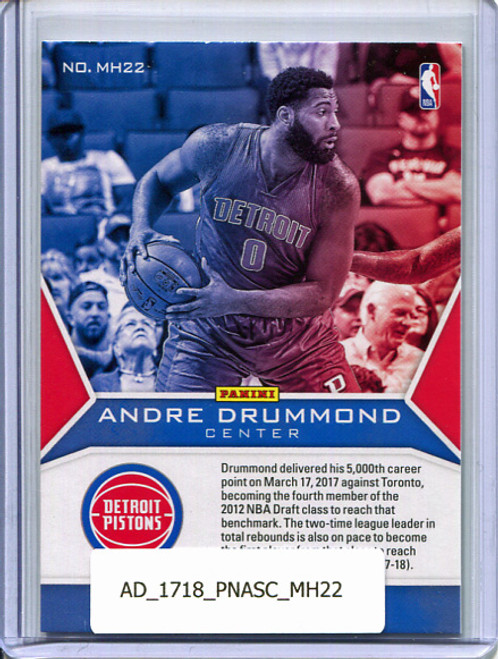 Andre Drummond 2017-18 Ascension, Making History #MH22