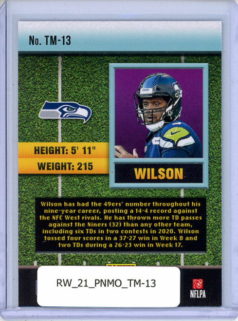 Russell Wilson 2021 Mosaic, Touchdown Masters #TM-13