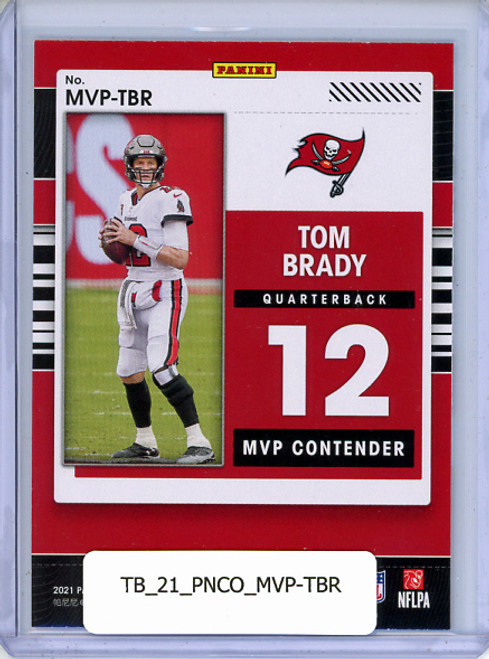 Tom Brady 2021 Contenders, MVP Contenders #MVP-TBR