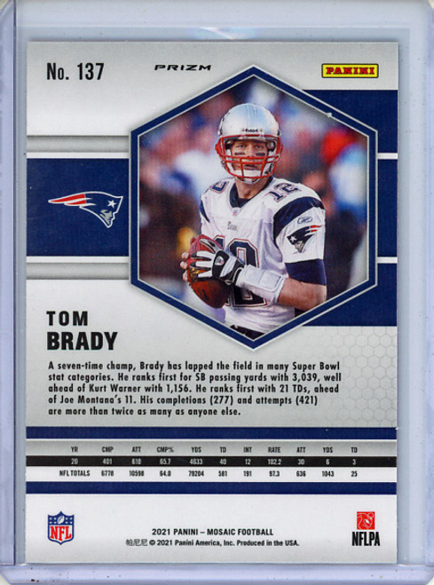 Tom Brady 2021 Mosaic #137 Pink Camo (2)