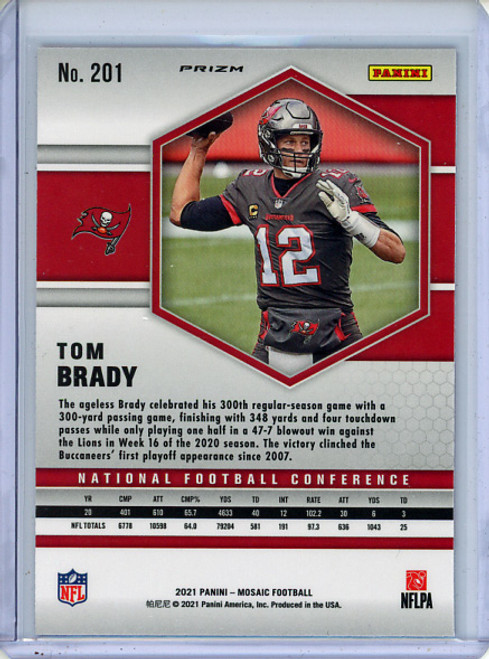 Tom Brady 2021 Mosaic #201 NFC Pink Camo (1)