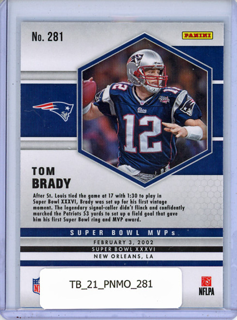 Tom Brady 2021 Mosaic #281 Super Bowl MVPs